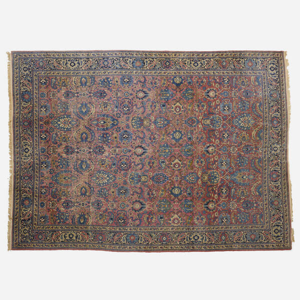 Indo-Isfahan. Medium pile carpet.