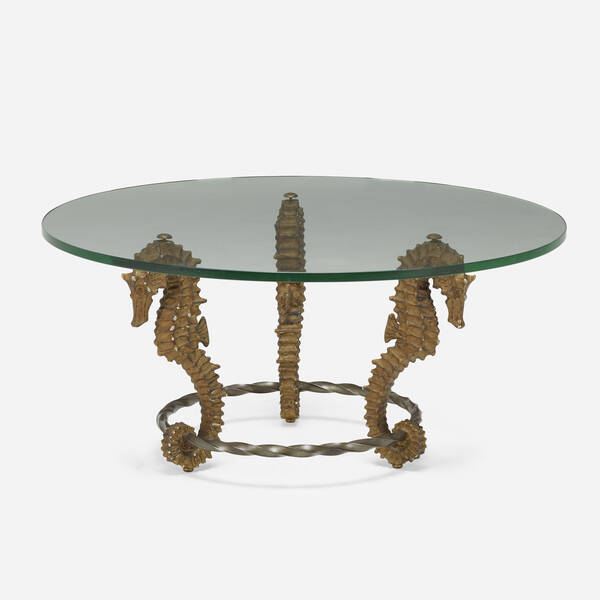 Modern. Seahorse coffee table.