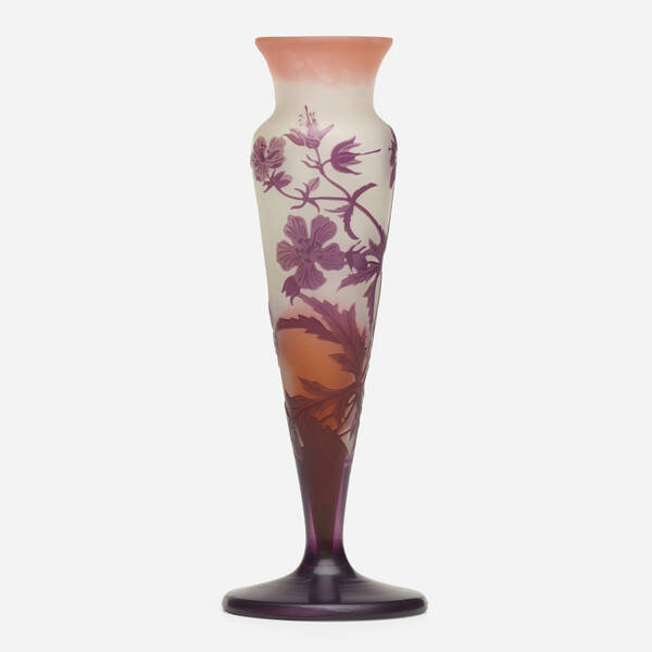  mile Gall Vase with hibiscus  39e8ac