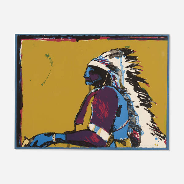 Fritz Scholder 1937–2005. Indian