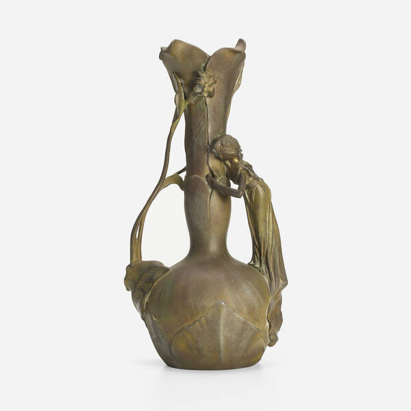 L Cahuzac Art Nouveau vase c  39e8bb