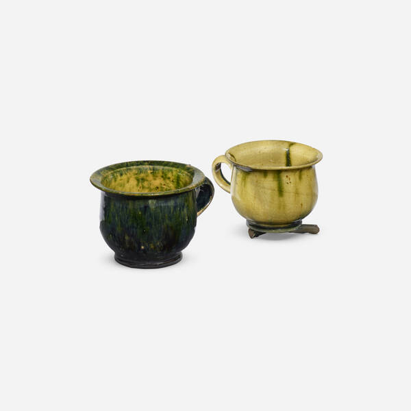 George E. Ohr. Novelty chamberpots,