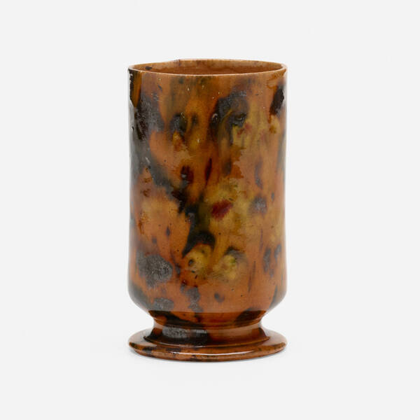George E Ohr Vase 1895 96 glazed 39e91e