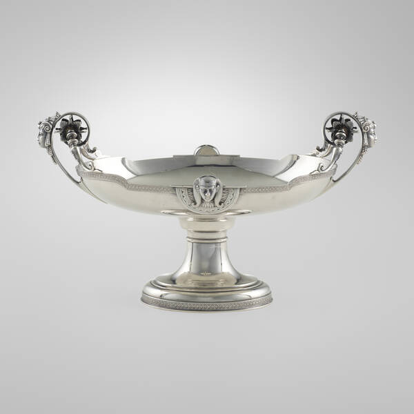 Tiffany Co Egyptian motif centerpiece  39e94d