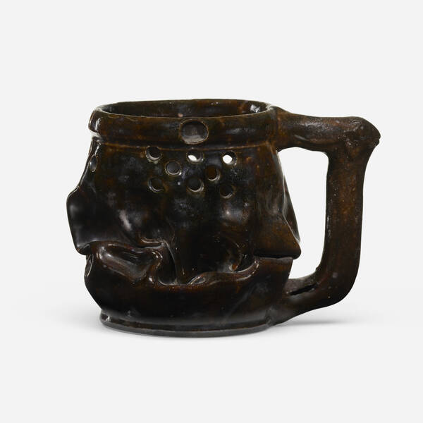 George E. Ohr. Puzzle mug. 1895-96,