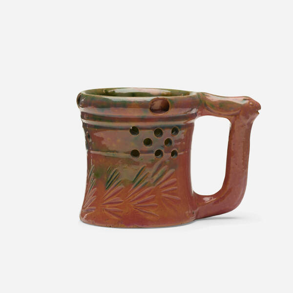 George E. Ohr. Puzzle mug. 1895-96,