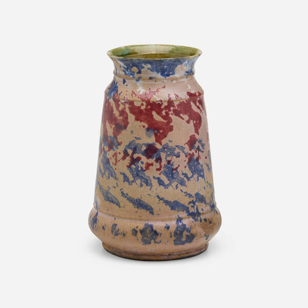 George E Ohr Vase 1895 96 glazed 39ea19