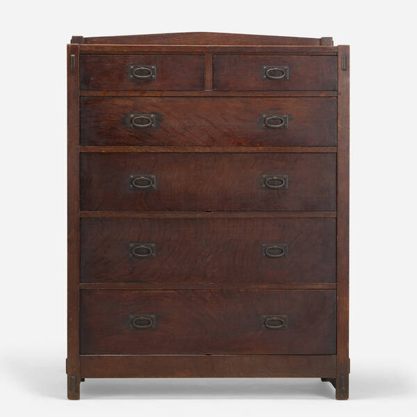 Gustav Stickley. Early dresser,