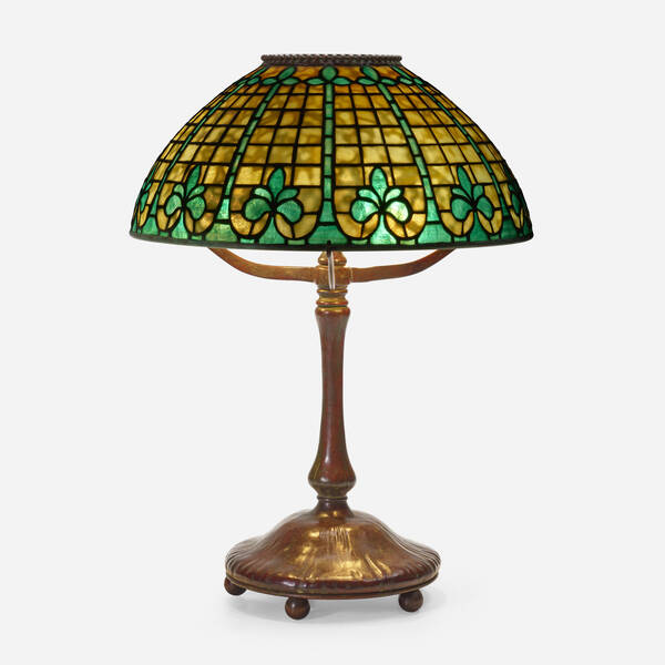 Tiffany Studios. Trefoil table