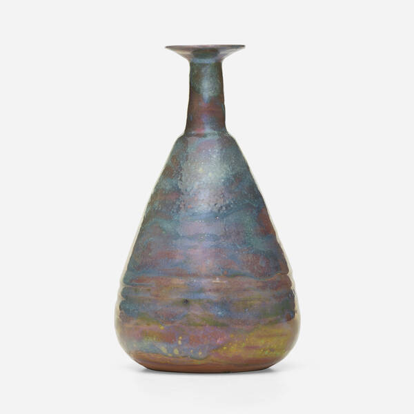 Beatrice Wood. Tall vase. lustre-glazed