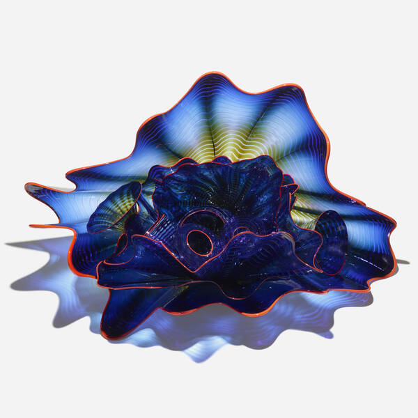 Dale Chihuly. Cobalt Persian Set