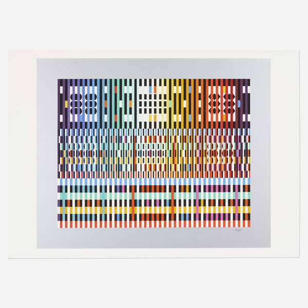 Yaacov Agam b 1928 Thanksgiving  39ec47