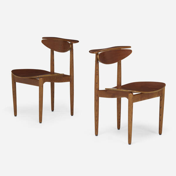 Finn Juhl. Chairs, pair. 1953,