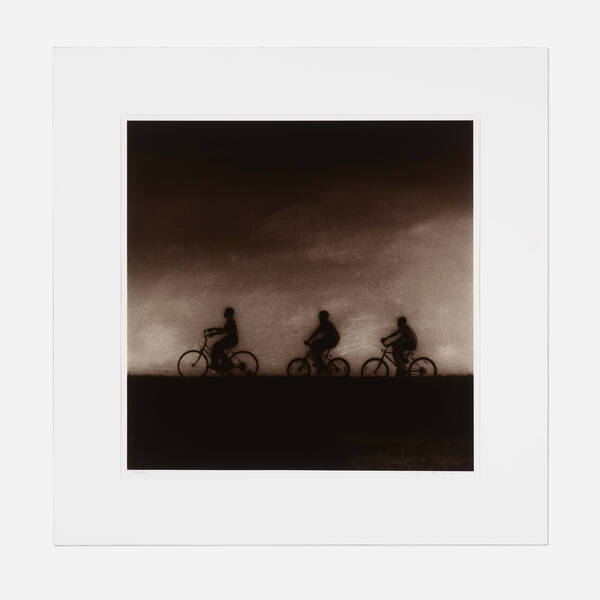 Jack Spencer b.1951. Bicyclers,