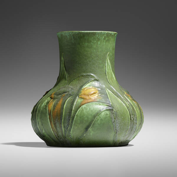 Grueby Faience Company. Rare vase