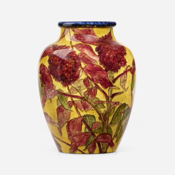 John Bennett. Vase with sumac. 1881,