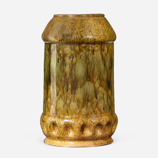 George E. Ohr. Large vase. 1895-96,