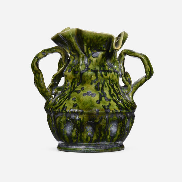 George E Ohr Vase 1892 94 glazed 39eda6