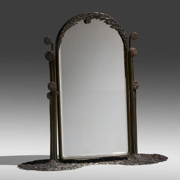 Tiffany Studios Rare Fern mirror  39edd0