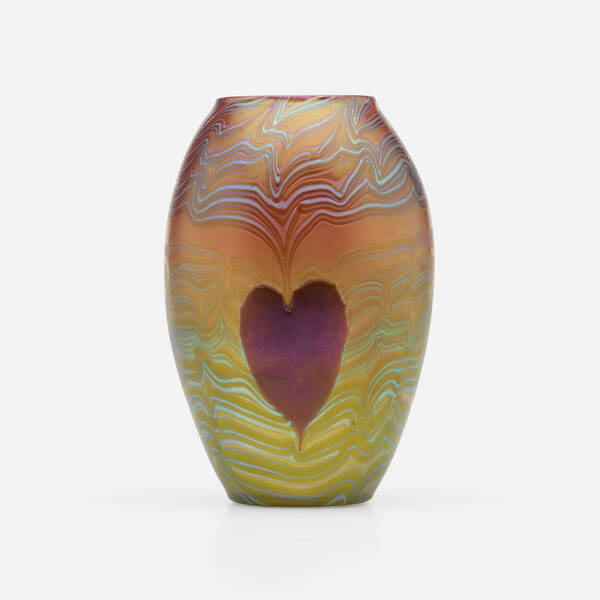Loetz. Phänomen Hearts vase (Gre 3/492).
