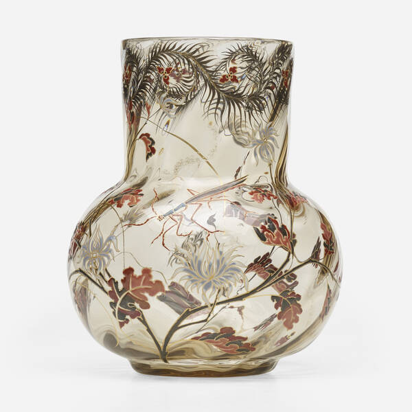 Émile Gallé. Early vase with