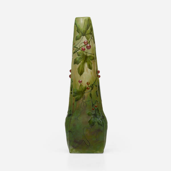 Daum Vase with fruiting vine  39ee5e