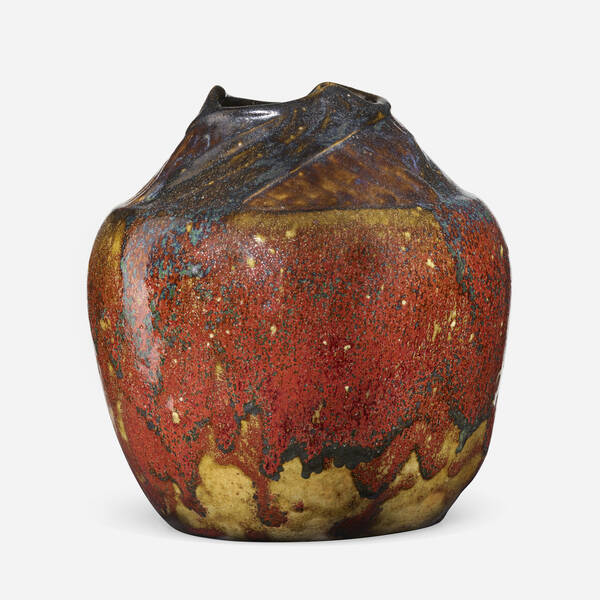 Raoul Lachenal Vase c 1900  39ee86