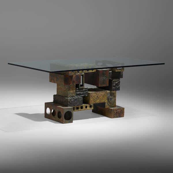 Paul Evans. Skyline dining table.