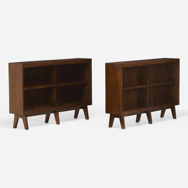 Pierre Jeanneret. Bookcases from