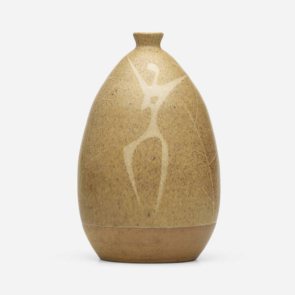 Clyde Burt. Vase. c. 1960, glazed