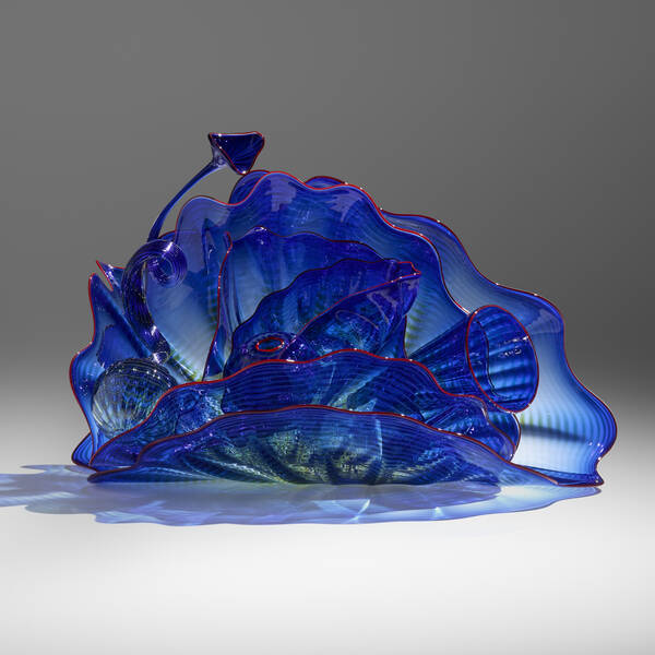 Dale Chihuly. Amparo Blue Persian