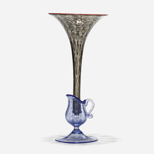 Lino Tagliapietra. Trumpet goblet