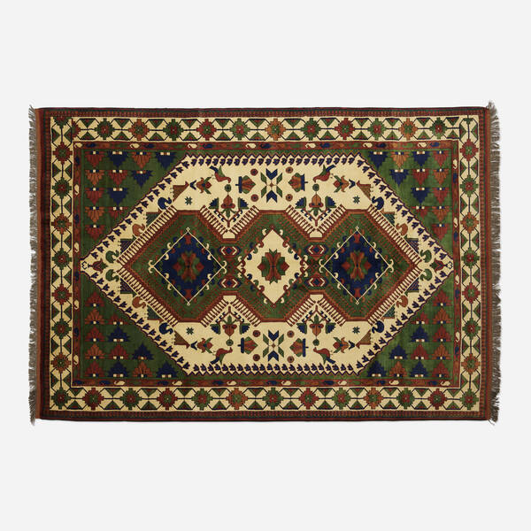 Afghan Kazak low pile carpet  39f007