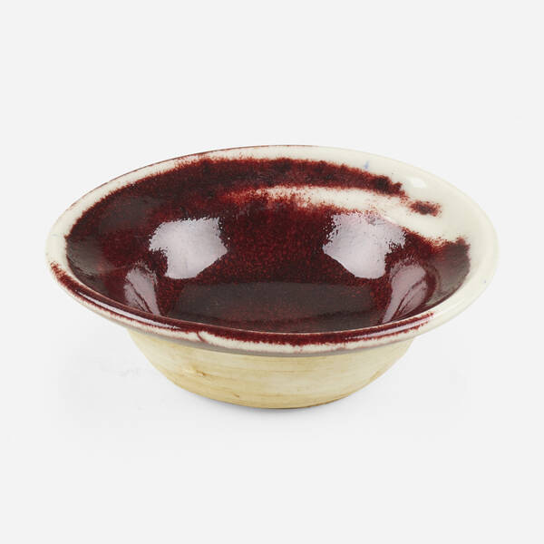 Chinese Bowl Qing Dynasty oxblood glazed 39f013