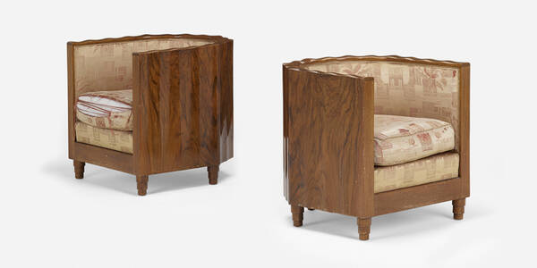 Art Deco Lounge chairs pair  39f061