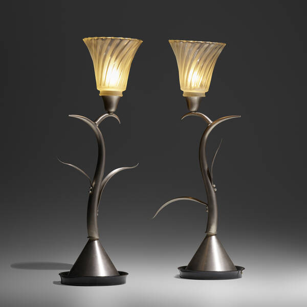 Art Deco Table lamps pair c  39f092