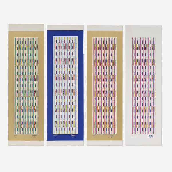 Yaacov Agam b 1928 Untitled four 39f0f0