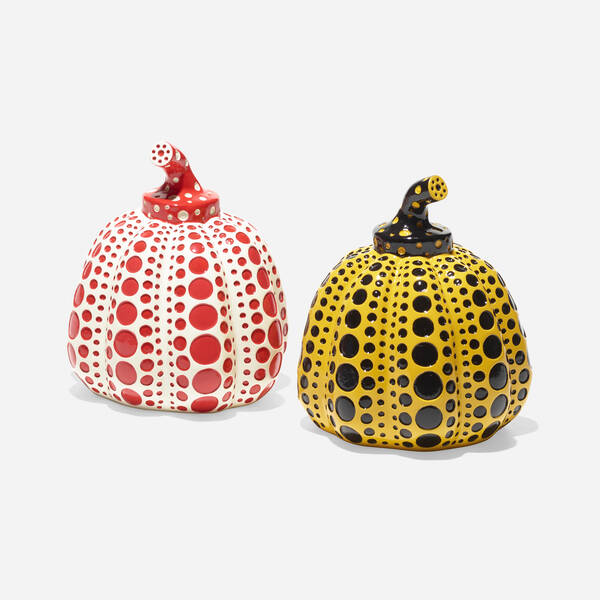 Yayoi Kusama b.1929. Pumpkins, set of