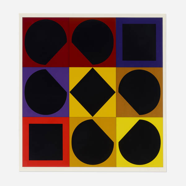 Victor Vasarely 1906 1997 Topaze 39f1ea