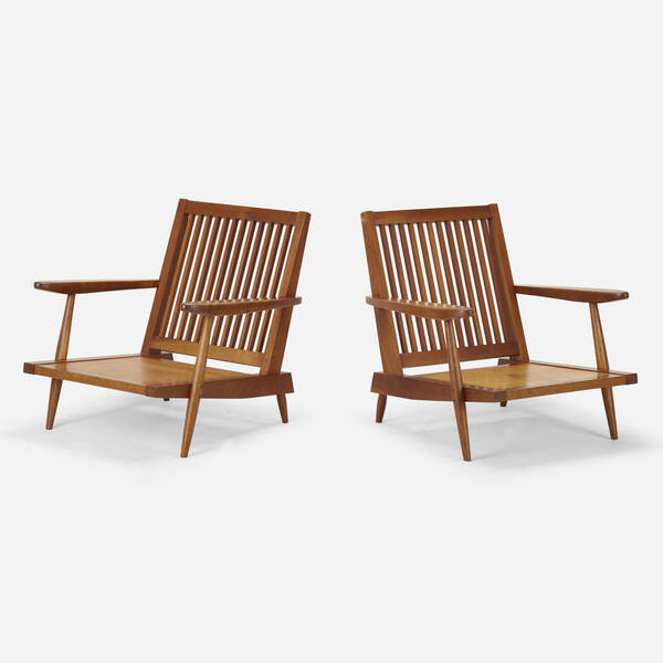 George Nakashima Cushion armchairs  39f284