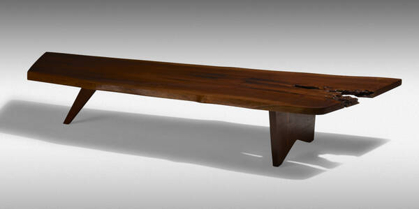 George Nakashima Slab coffee table  39f288