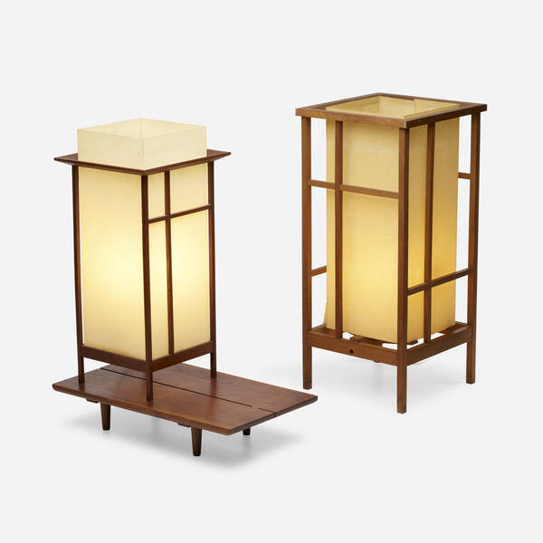 James Martin. Table lamps, set of two.