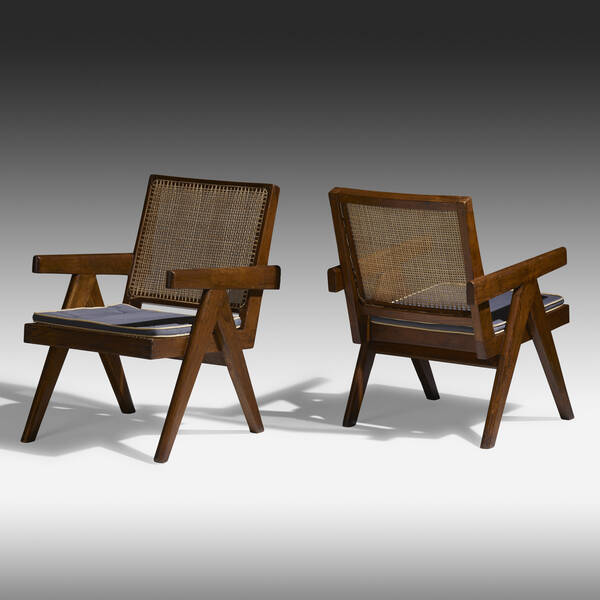 Pierre Jeanneret. Easy armchairs