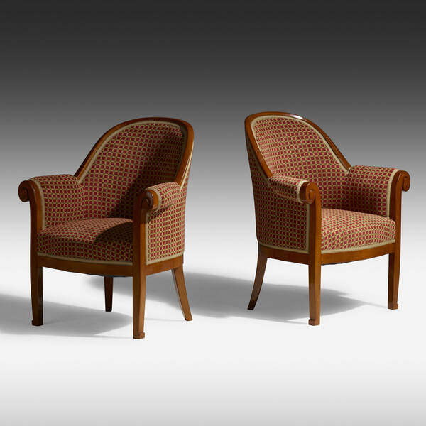 Louis Süe and André Mare. Armchairs,