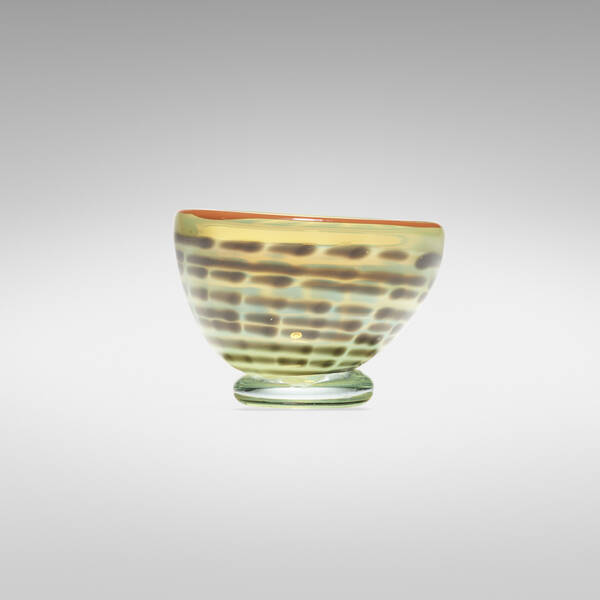 Dale Chihuly Early Miniature Basket  39f40a