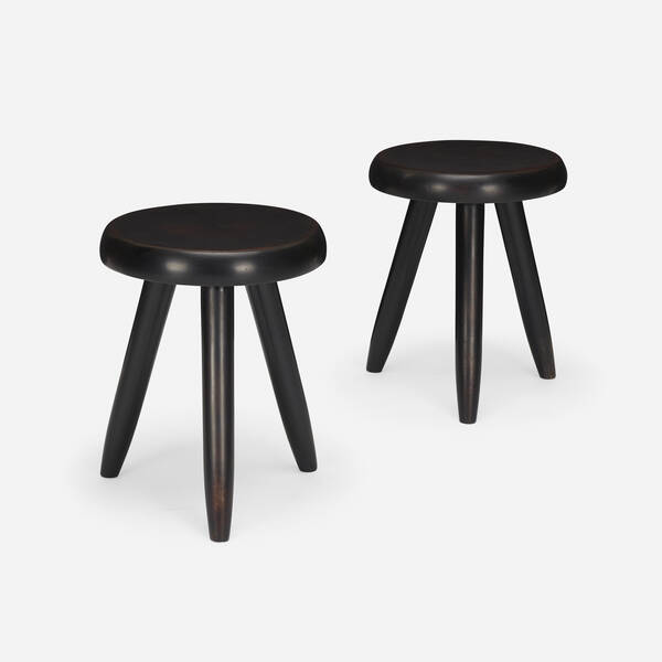 After Charlotte Perriand Stools  39f41f