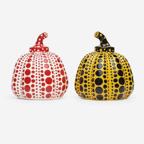 Yayoi Kusama b.1929. Pumpkins, set of