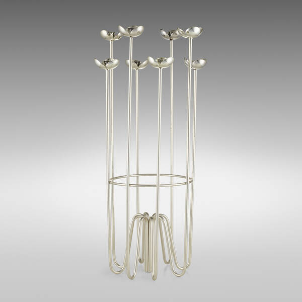 Lino Sabattini. Candelabrum. c.