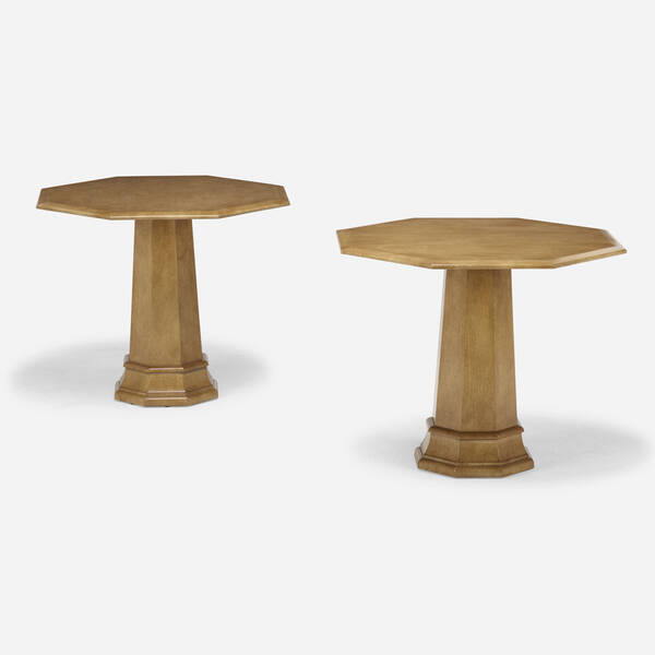 Modern Tea tables pair oak  39f4e7