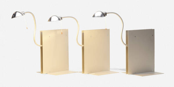 Ingo Maurer. Oskar lamps, set of